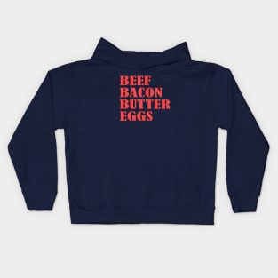 Butter and Eggs Kids Hoodie